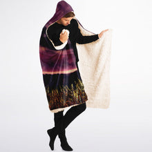 The Elk One Hooded Blanket Sherpa