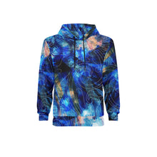 Phaedo in Blue Fleece Hoodie