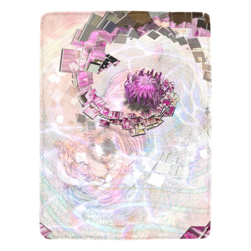 Felt You From Above Me Micro Fleece Blanket 60