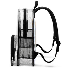 No More Playing Koi Clear PVC Backpack