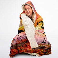 Casanovas Hooded Sherpa Blanket