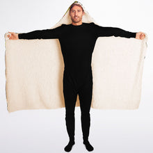 Stagnancy on Fire Hooded Sherpa Blanket