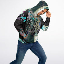 trouble in paradise Heavyweight Oversized Hoodie - AOP