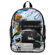 No More Playing Koi Clear PVC Backpack