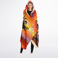 Casanovas Hooded Sherpa Blanket