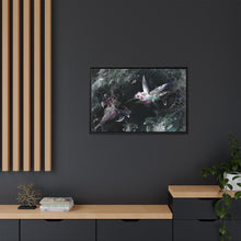 Vibrational Visions Matte Canvas, Framed (Multi-color)