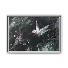 Vibrational Visions Matte Canvas, Framed (Multi-color)