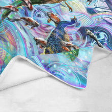 No More Playing Koi with Me (Cordial Defense) Ultra-Soft Micro Fleece Blanket 60"x80"