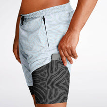 floors Men's 2-in-1 Shorts - AOP