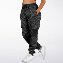 Squid Games Cargo Sweatpants in Charcoal