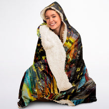 Stagnancy on Fire Hooded Sherpa Blanket