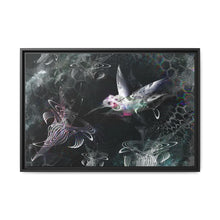 Vibrational Visions Matte Canvas, Framed (Multi-color)