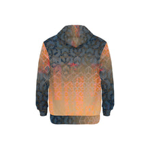 Sunset Smiles Fleece Hoodie (Model H55)