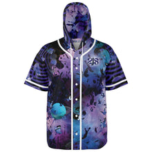 2js W Hooded Baseball Jersey - AOP
