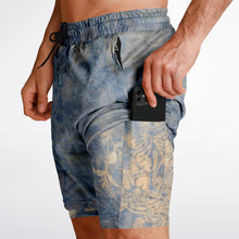 sore winner Men's 2-in-1 Shorts - AOP