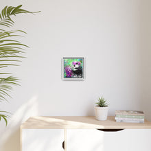 Blissful Bear Matte Canvas, Framed (Multi-color)