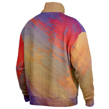 The Yum Factor Heavyweight Oversized Quarter Zip Sweatshirt - AOP