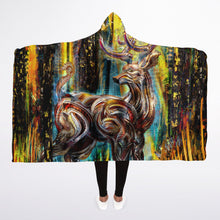Stagnancy on Fire Hooded Sherpa Blanket