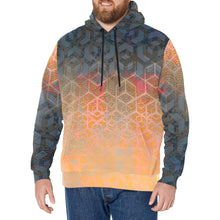 Sunset Smiles Fleece Hoodie (Model H55)