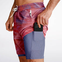 Rosy O Men's 2-in-1 Shorts - AOP