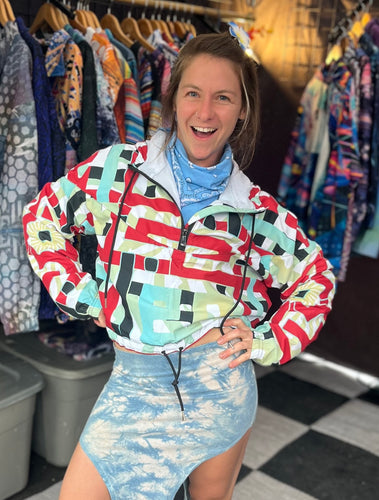 Tetraglyph Glyph Women’s cropped windbreaker