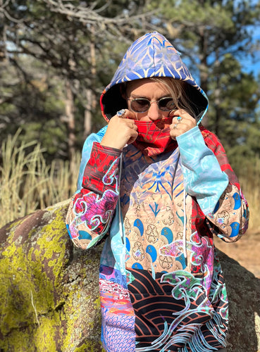 Fresh Squeezed Fleece Hoodie With Mask