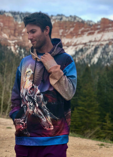 Horus Long Sleeve Fleece Hoodie