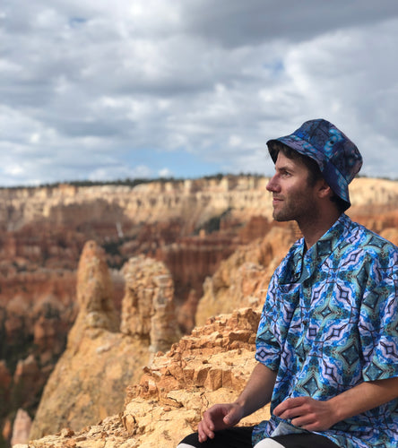 Silly Little Sequences Short Sleeve Button Up