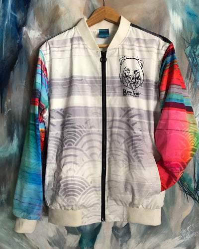 Technicolor Light Bomber Jacket
