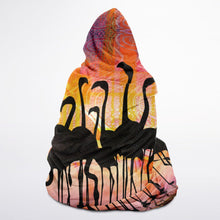 Casanovas Hooded Blanket Micro Fleece in black