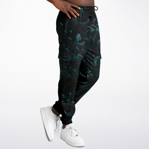 Looks Like We've Got a Code Green on Our Hands Fashion Cargo Sweatpants - AOP