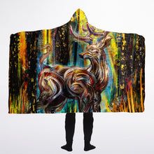 Stagnancy on Fire Hooded Sherpa Blanket