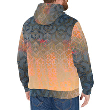 Sunset Smiles Fleece Hoodie (Model H55)