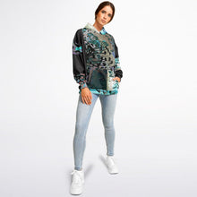 trouble in paradise Heavyweight Oversized Hoodie - AOP
