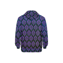 Upright Snazz in Purple Fleece Hoodie