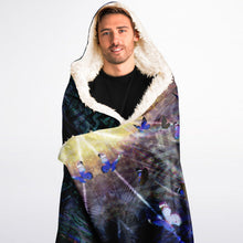 Quiet Chaos Hooded Blanket Sherpa