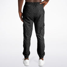 Squid Games Cargo Sweatpants in Charcoal