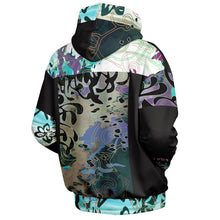 trouble in paradise Heavyweight Oversized Hoodie - AOP