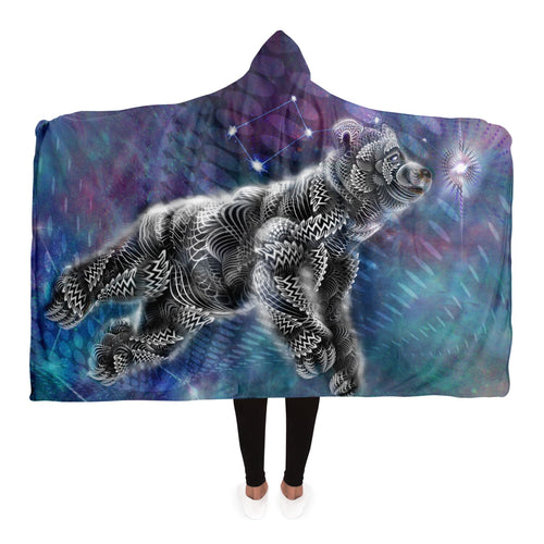 Ursa Minor Hooded Blanket - AOP