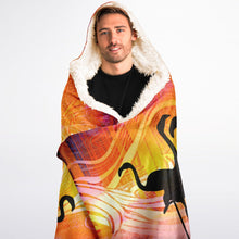 Casanovas Hooded Sherpa Blanket