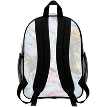 No More Playing Koi Clear PVC Backpack