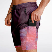 dragon Men's 2-in-1 Shorts - AOP
