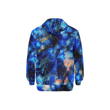 Phaedo in Blue Fleece Hoodie