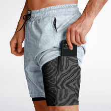 floors Men's 2-in-1 Shorts - AOP