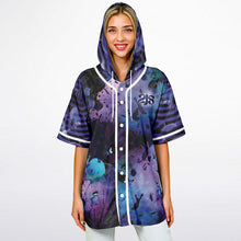 2js W Hooded Baseball Jersey - AOP