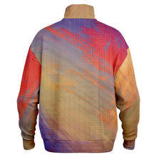 The Yum Factor Heavyweight Oversized Quarter Zip Sweatshirt - AOP