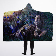 Quiet Chaos Hooded Blanket Sherpa