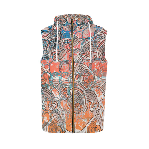 Chroma Repair Sleeveless Hoodie