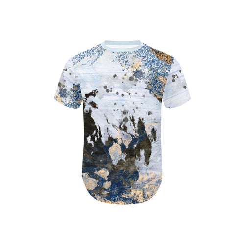 Another Place, Another Time Curved Hem T-Shirt