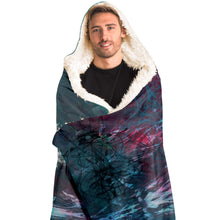 Reveries of Velvet  Hooded Blanket